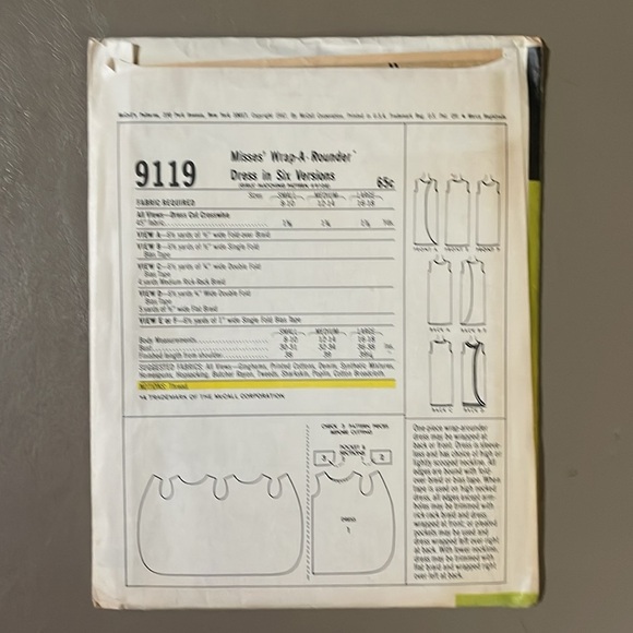 McCall’s #9119 - Picture 2 of 2